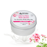 2 x tins of Goats of The Gorge Skin Cream (geranium) 100ml each