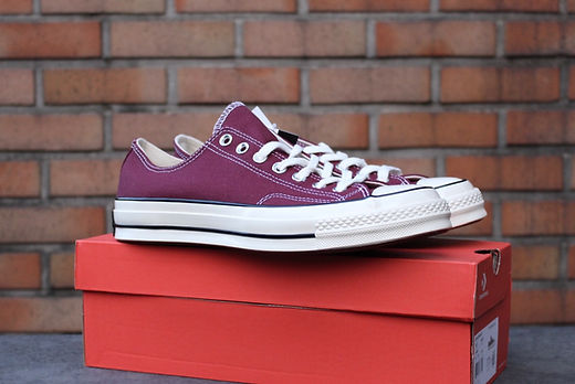 Converse all star 70 ox maroon best sale