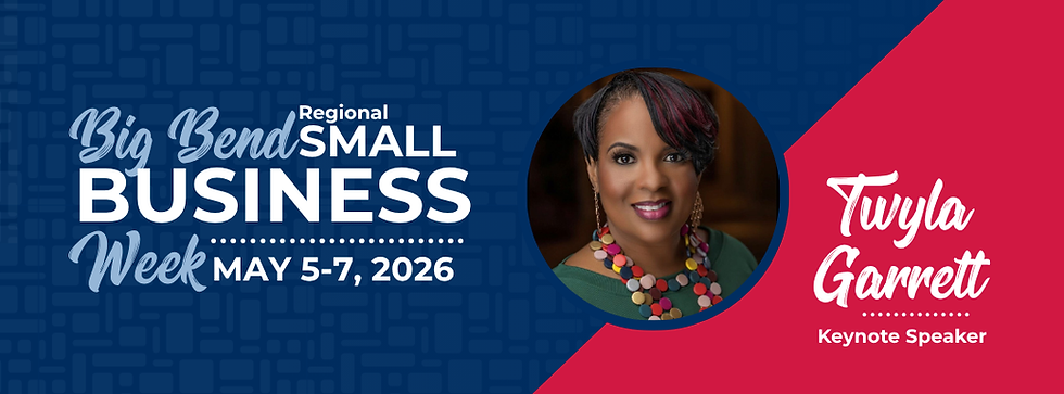 Twyla Garrett Announced as Keynote Speaker for the 43rd Annual Big Bend Regional Small Business Week