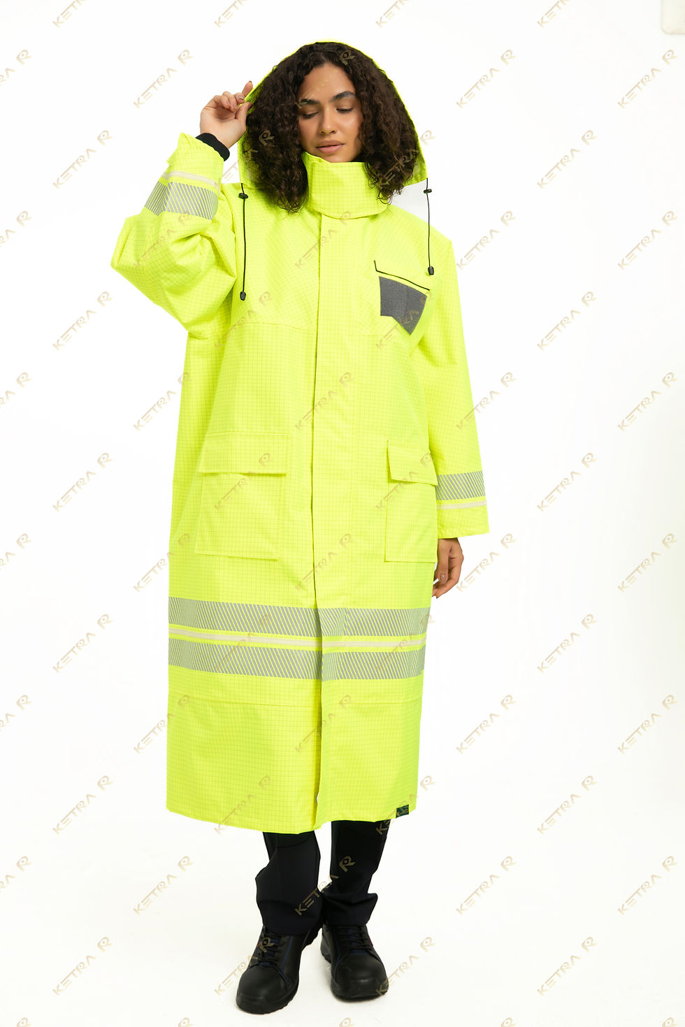 Vaviyen Yüksek Görünüm Yağmurluk