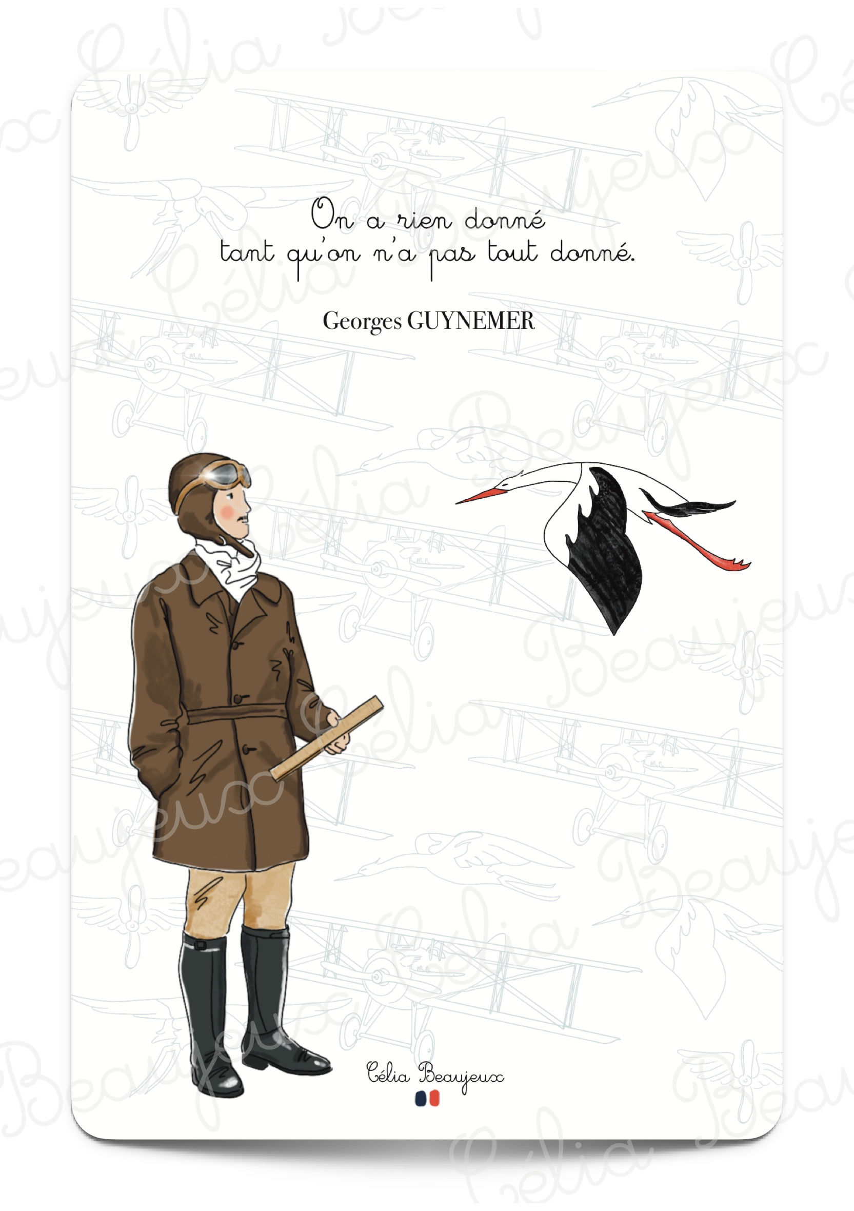 Carte ~ Georges Guynemer