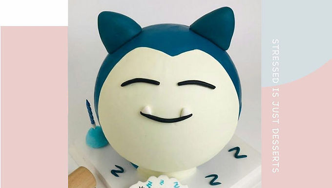 POKE 卡比獸 扑爆蛋糕
