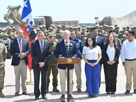 Chile endurece fronteira com Peru e inicia construção de muro tecnológico contra imigração irregular