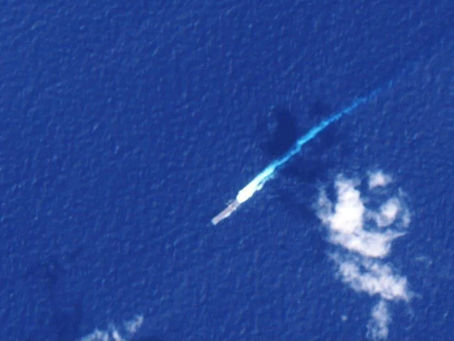 Satélite chinês registra deslocamento de poderoso navio de guerra dos EUA rumo ao Oriente Médio