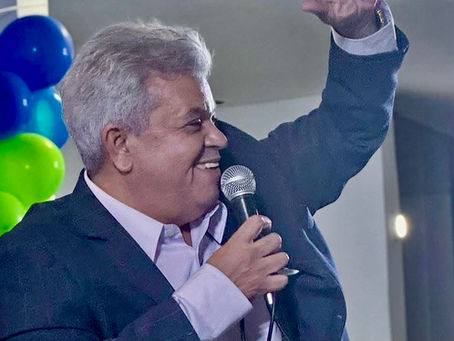 Marcelo Borges lança pré-candidatura a deputado estadual em evento que reúne lideranças no Ilha Clube, em Barra Mansa