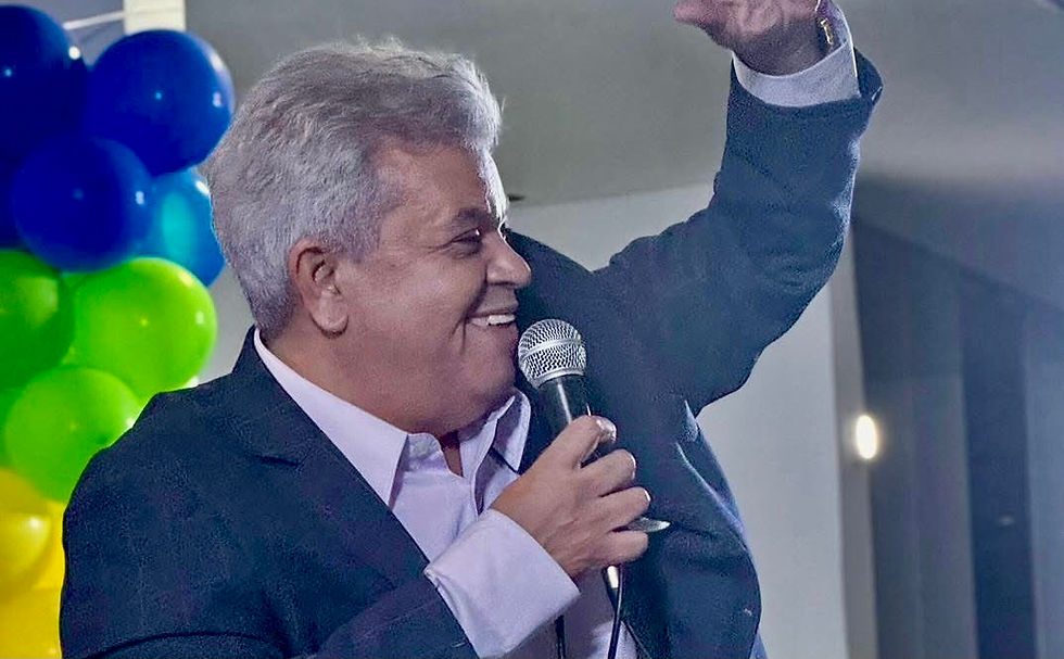 Marcelo Borges lança pré-candidatura a deputado estadual em evento que reúne lideranças no Ilha Clube, em Barra Mansa