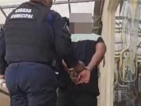 Motociclista embriagado bate em viatura da Guarda Municipal e é preso em Volta Redonda