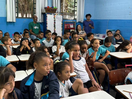Escolas de Barra Mansa promovem atividades para estimular uso consciente da água