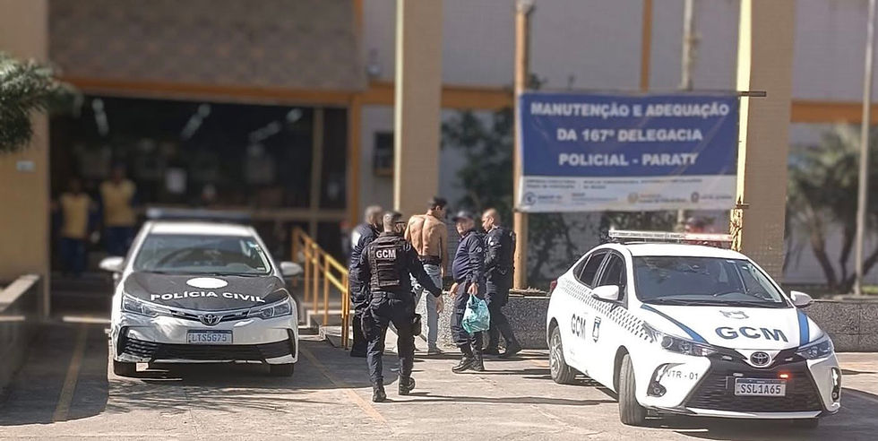 Discussão de trânsito termina em confusão e caso é registrado na 167ª DP em Paraty