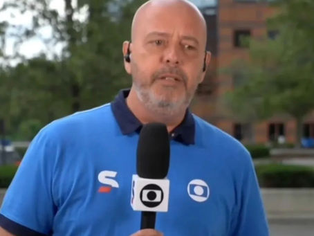 Calor extremo nos EUA faz Alex Escobar passar mal ao vivo durante a Copa de 2026