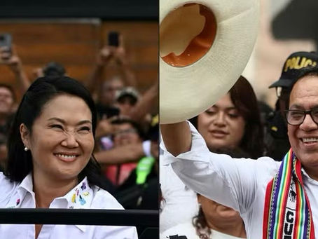 Disputa presidencial no Peru entra na reta final com diferença mínima entre candidatos