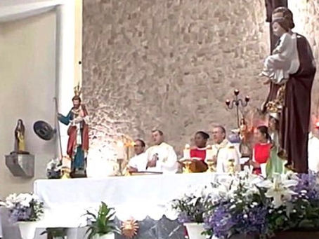 Itatiaia celebra seu padroeiro com programação religiosa e serviços mantidos
