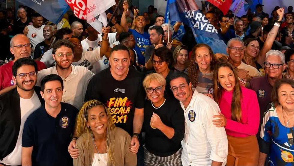 Márcio Ayer é lançado pelo PCdoB como pré-candidato ao Senado no Rio de Janeiro