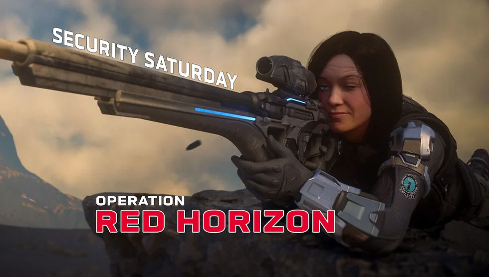 Security Saturday - Operation Red Horizon