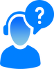 Customer support assistant icon: "Icon representing GrowBright's customer support asistant solution."