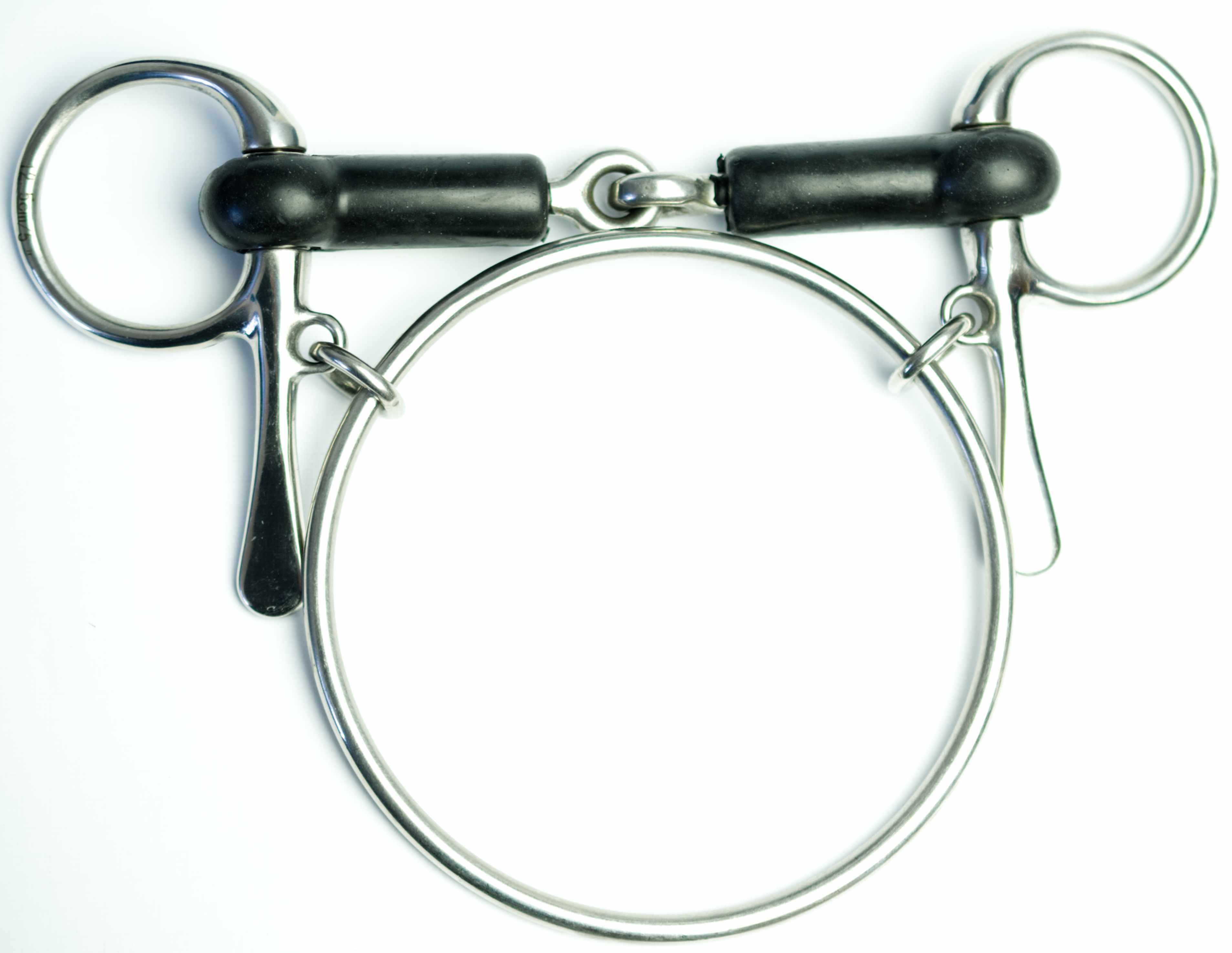 Rubber Mouth Dexter Racing Bit (with Cheeks)