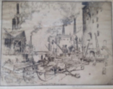 The Docks, Leeds by Pennell, Joseph (1857 - 1926)