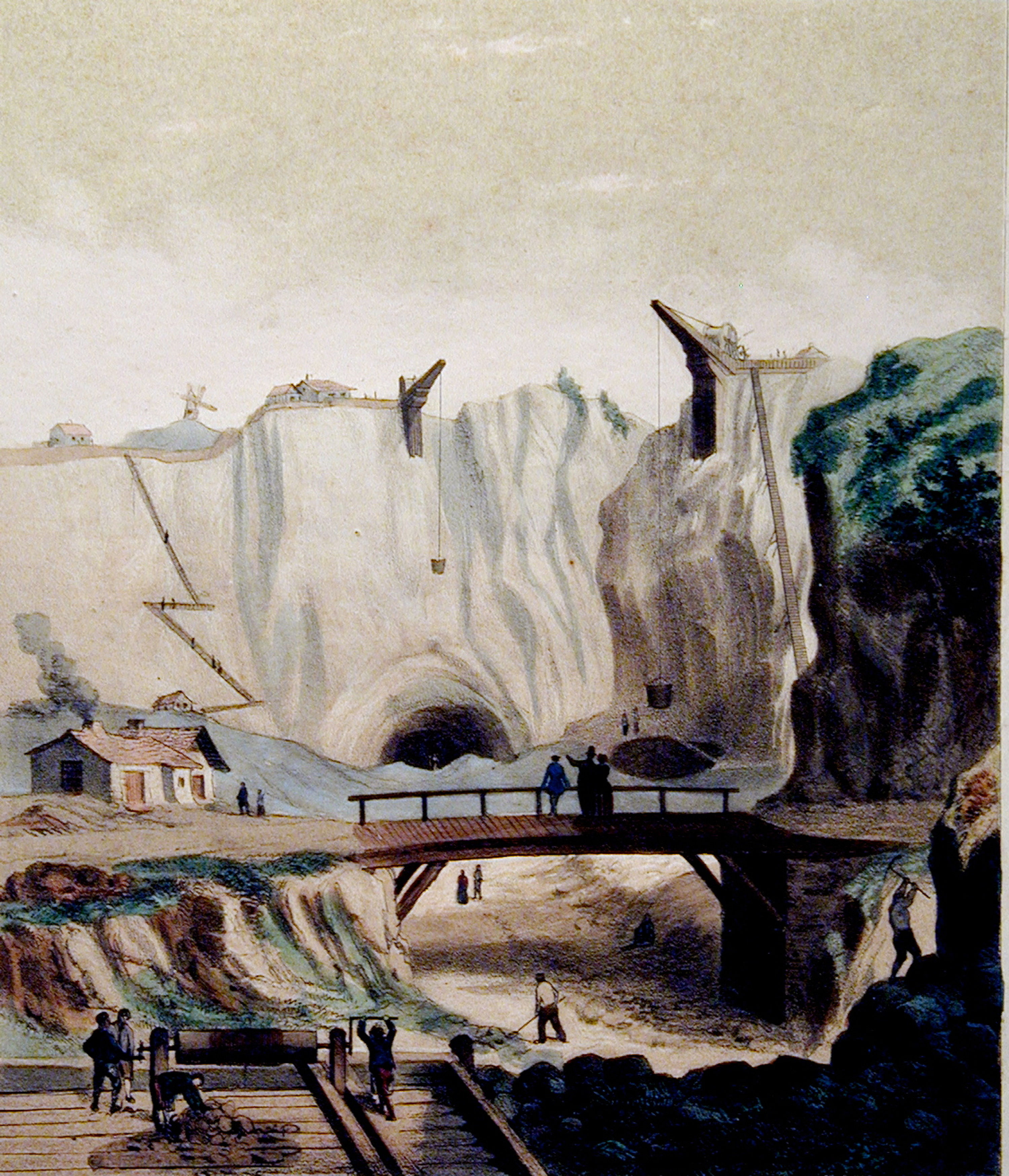 Les Carrieres / Les Mines by Unknown