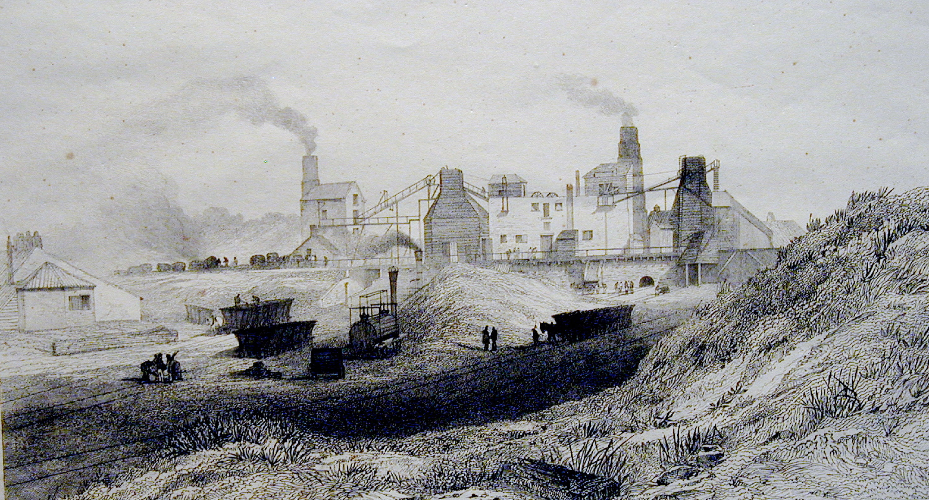 Hetton colliery by Hair, Thomas H. (1810 - 1882)