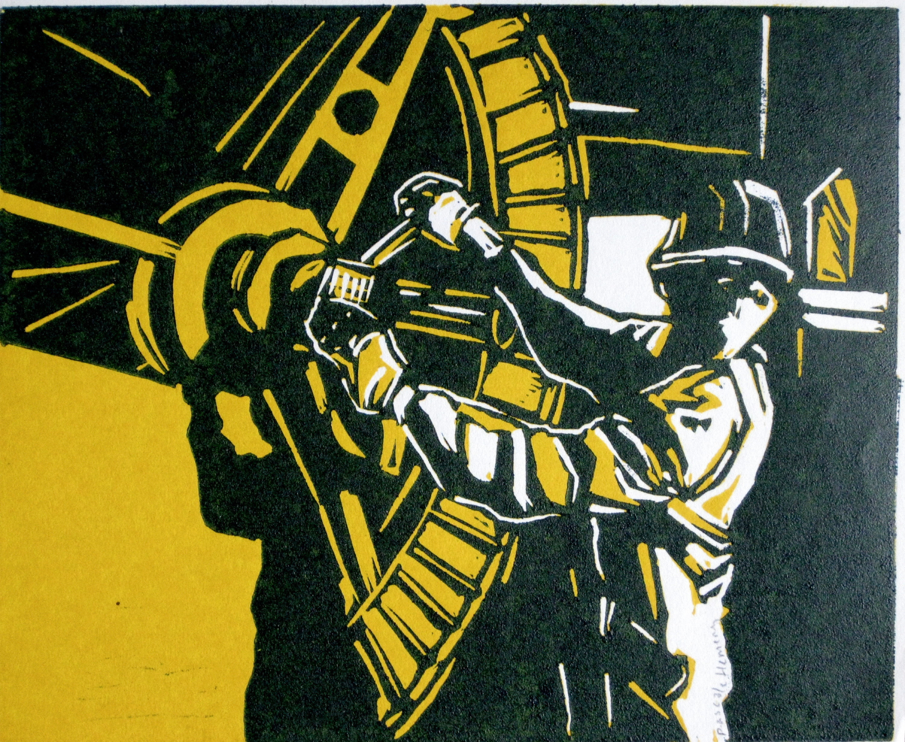 Machinist by Hemery, Pascale (b1966)