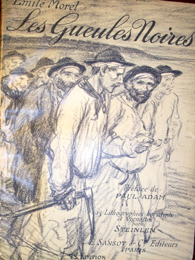 Les Gueules Noires by Steinlen, Theophile-Alexandre (1859 - 1923)