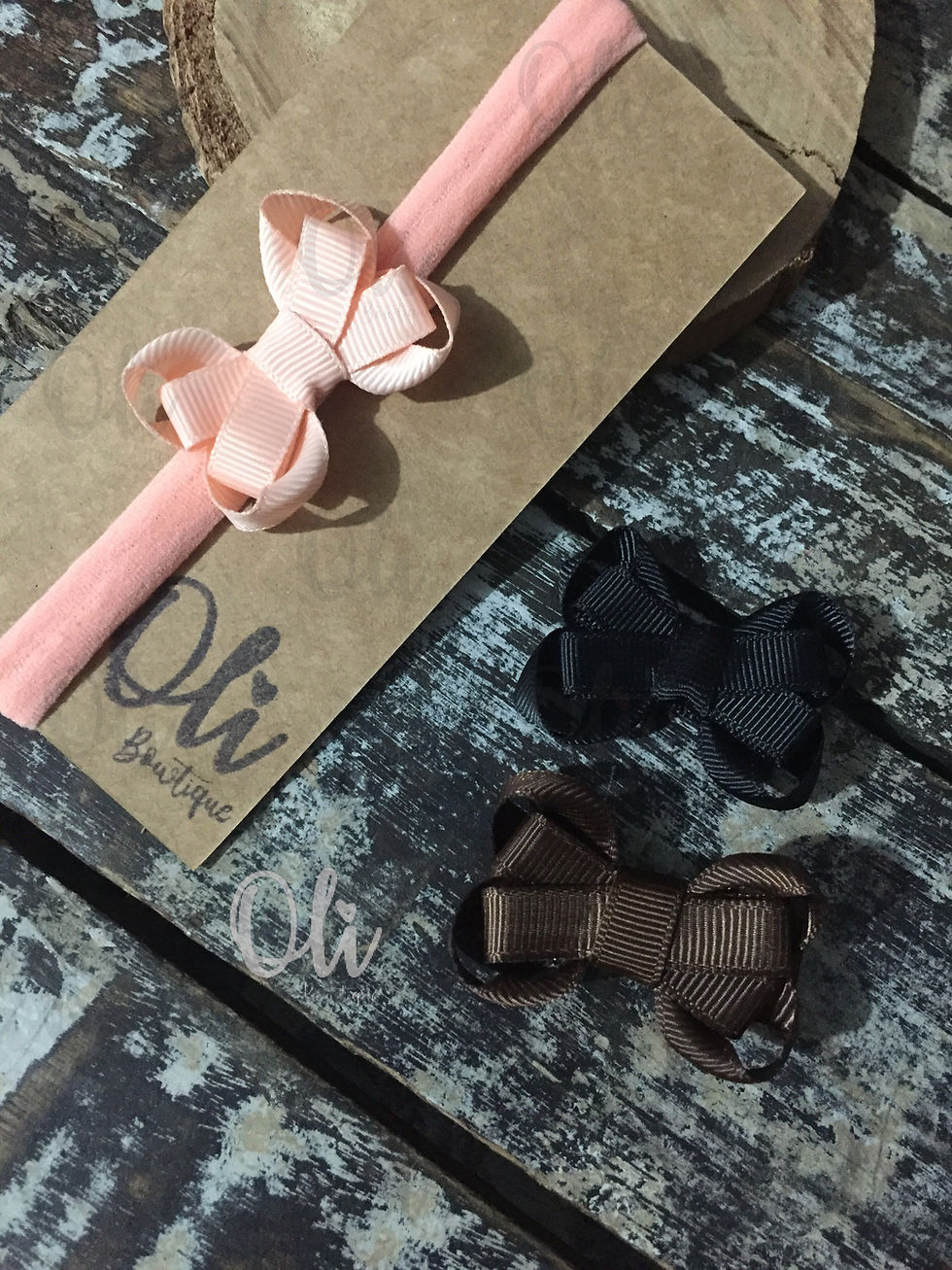 Laço Claire mini • Mini Claire bow