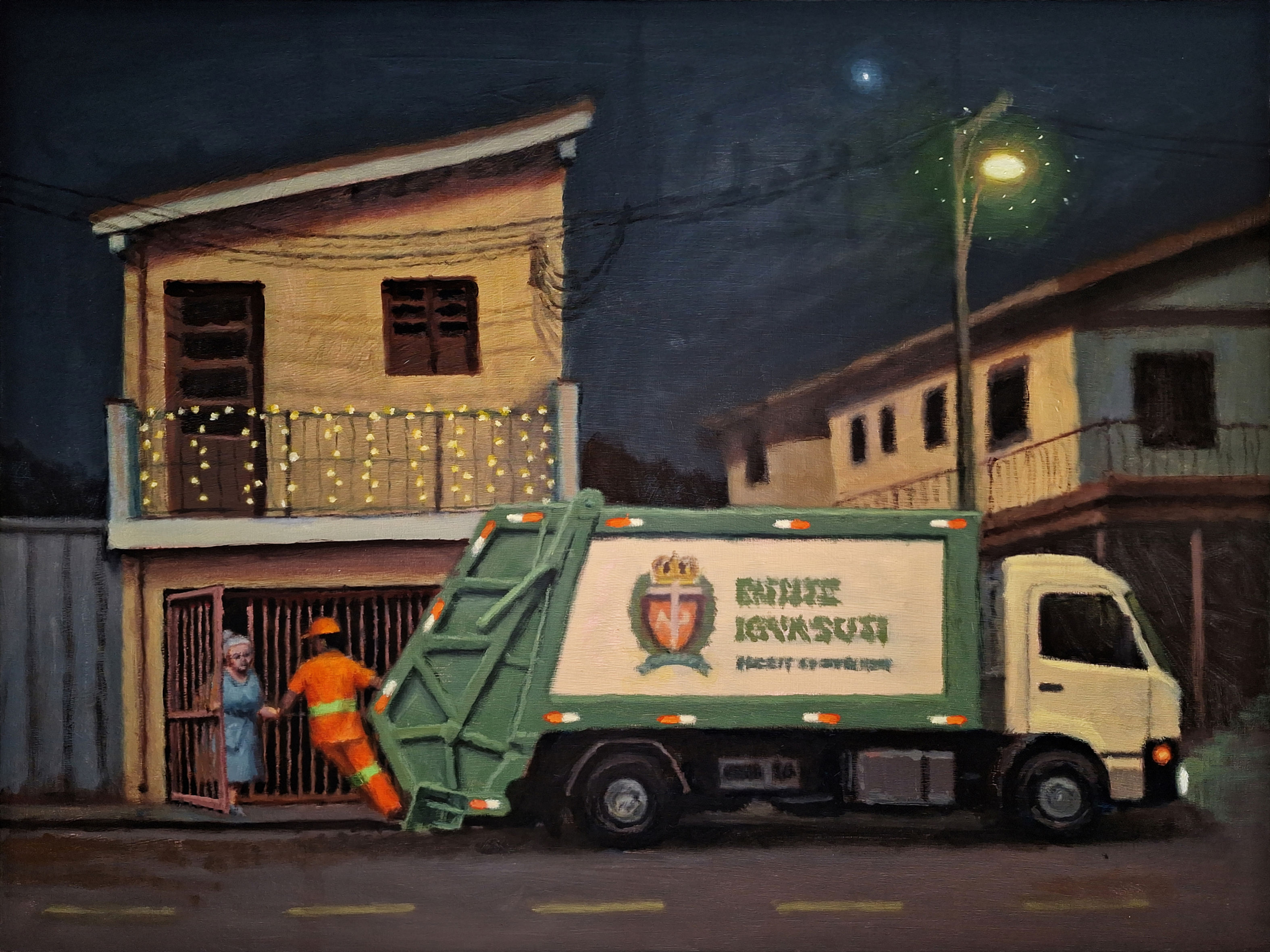 Caixinha de Natal - Fine Art - Cód. 079