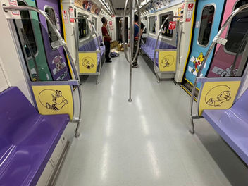 桃捷親子列車巧虎彩繪