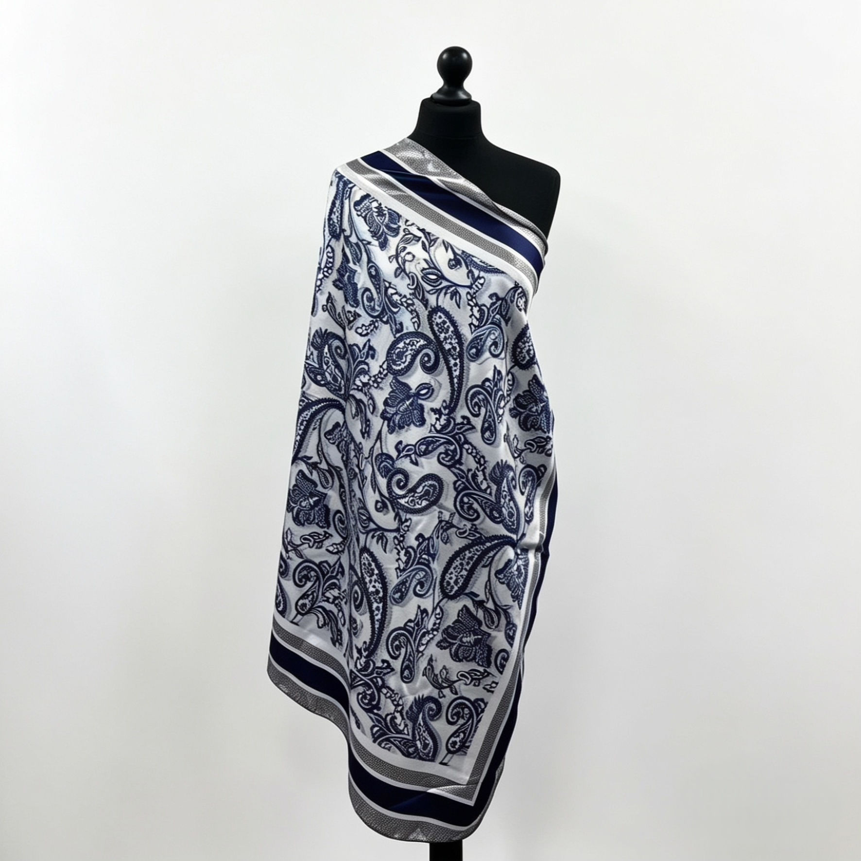 Printed Square Scarf (SCF-018)