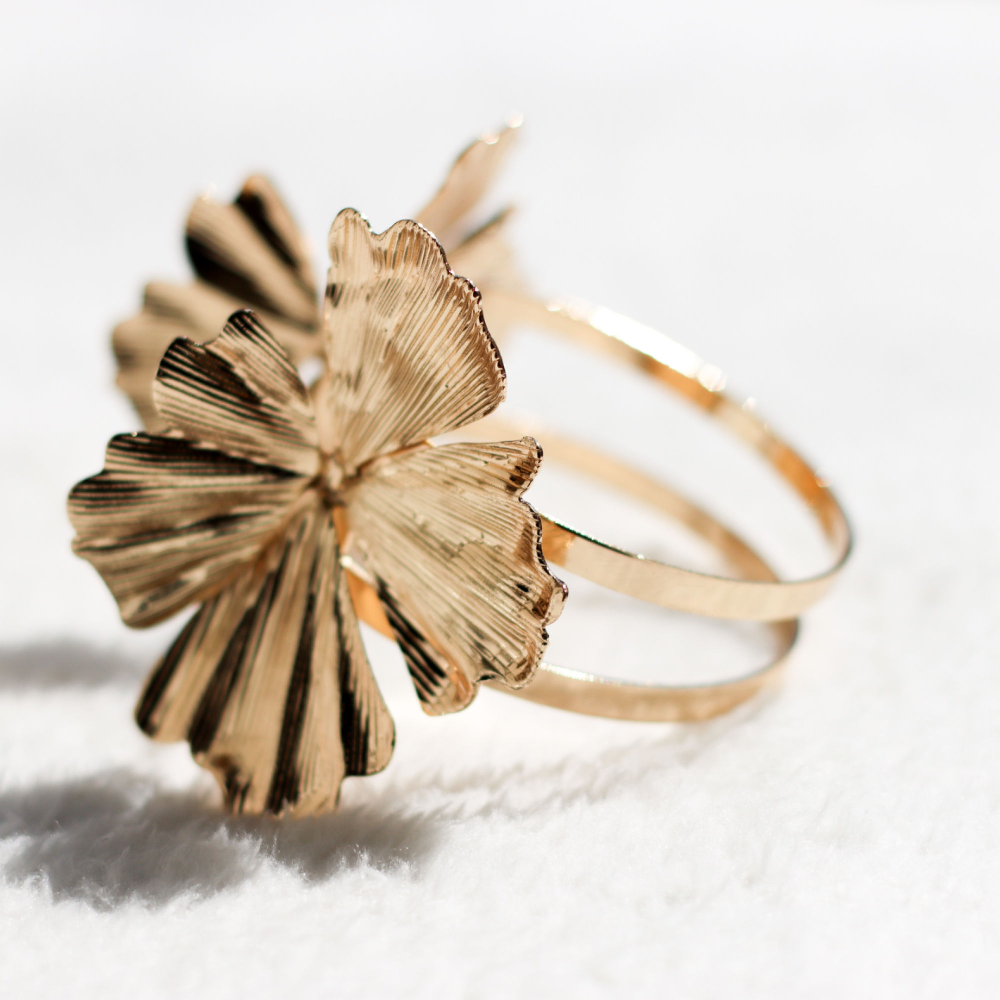 Golden Bloom Bangle