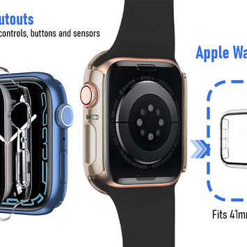 Apple Watch 7 Case 41mm Clear - 6.jpg
