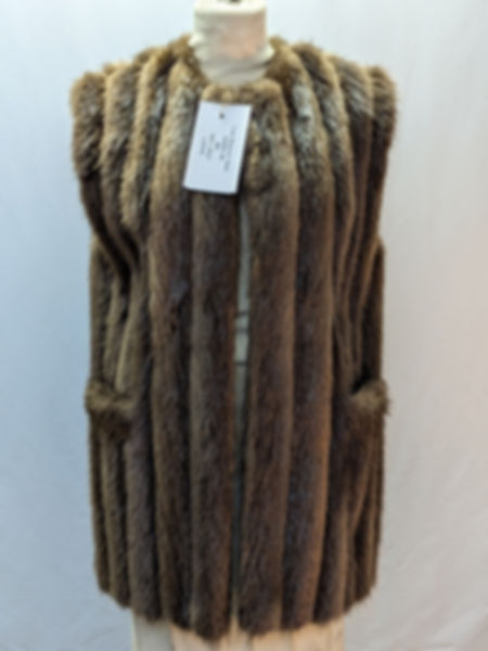 Sheared Beaver Vest