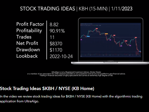 Stock Trading Ideas $KBH / NYSE (KB Home)