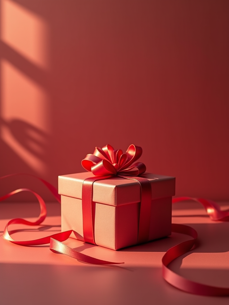 A beautifully wrapped gift representing our exclusive event giveaways.