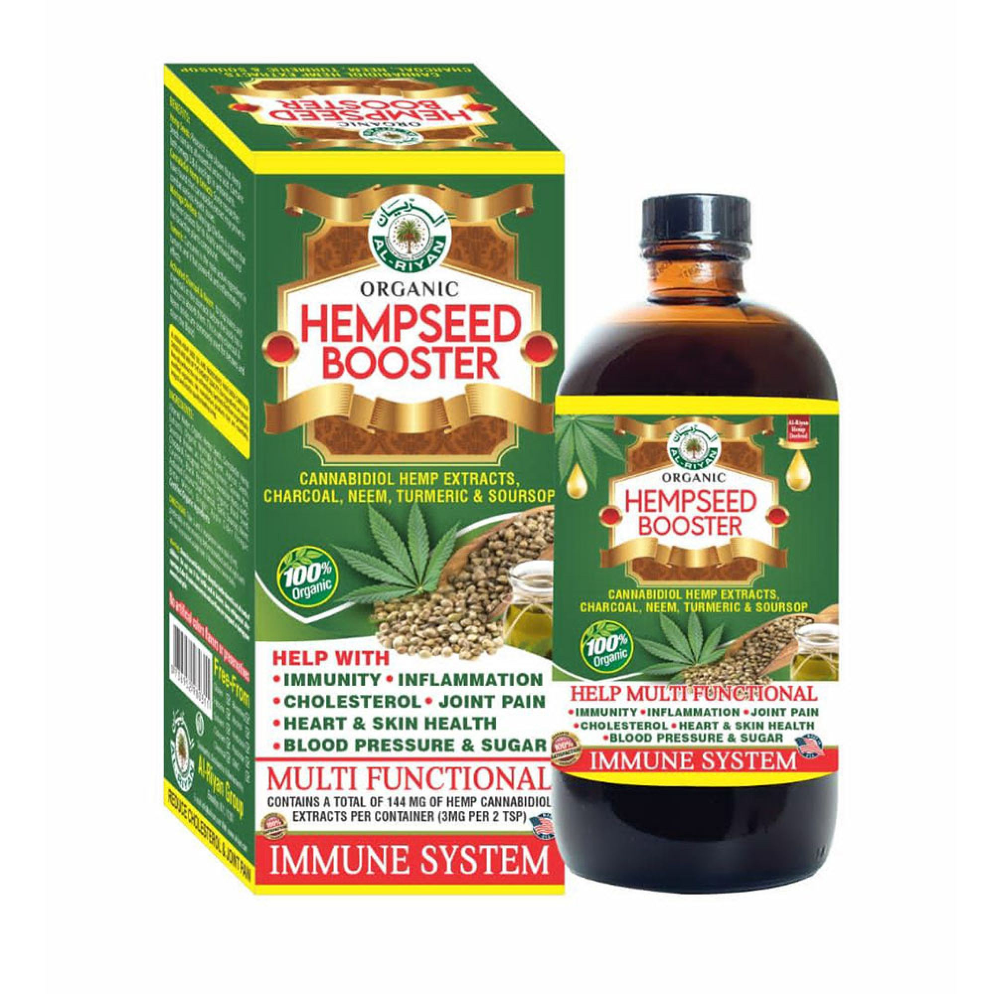 Al-Riyan ORGANIC HEMPSEED BOOSTER
