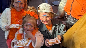 Koningsdag Wafelactie super gezellig en groot succes!