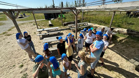 Bezoek aan klimpark, superleuk!