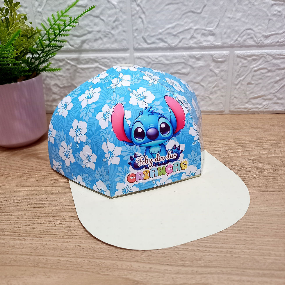 Miniatura: CAIXA BONÉ STITCH