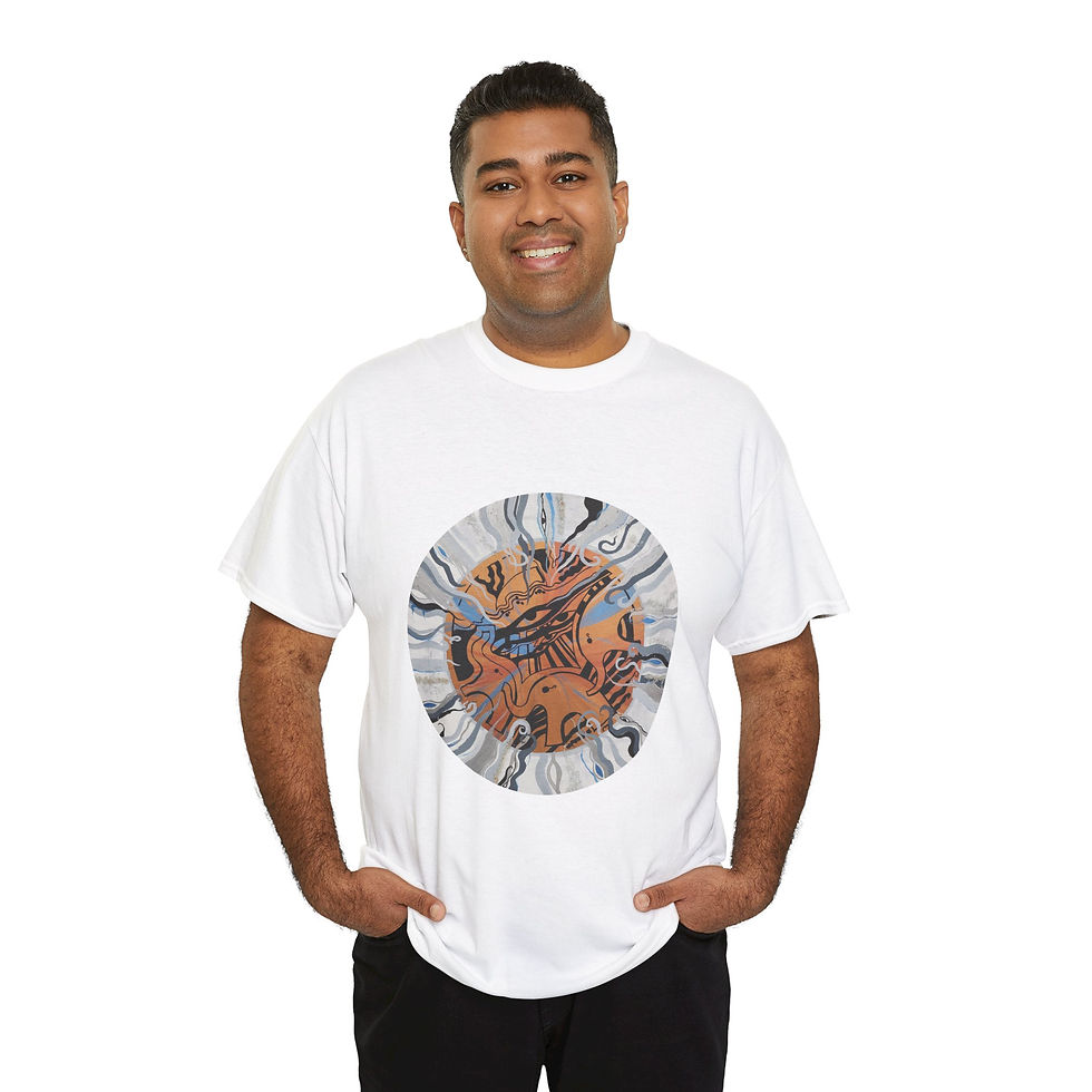 Thumbnail: Gympie Rescue Unisex Heavy Cotton Tee