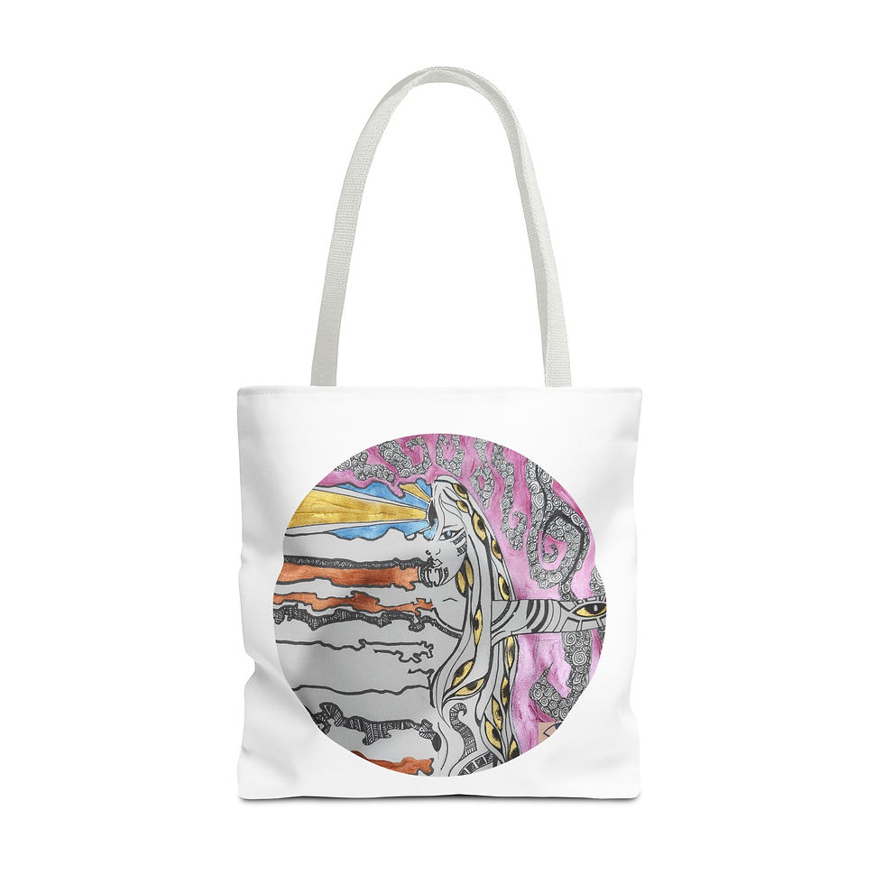 Thumbnail: Split Personality Tote Bag (AOP)