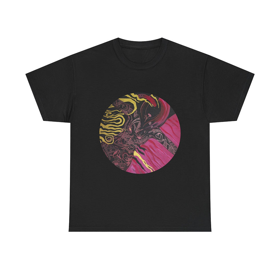 Thumbnail: KUNDALINI RANGE - BLOOD IN MY VEINS Unisex Heavy Cotton Tee