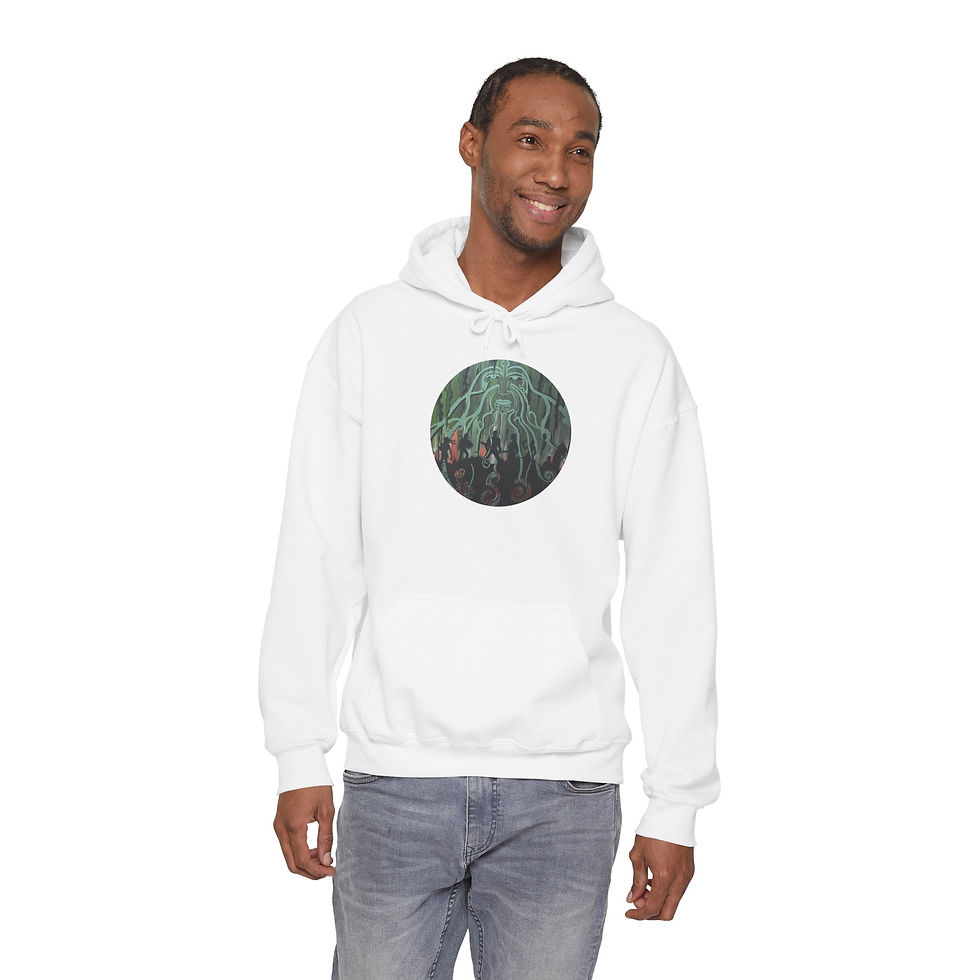Thumbnail: Tuhoe Range - Tipuna Unisex Heavy Blend™ Hooded Sweatshirt