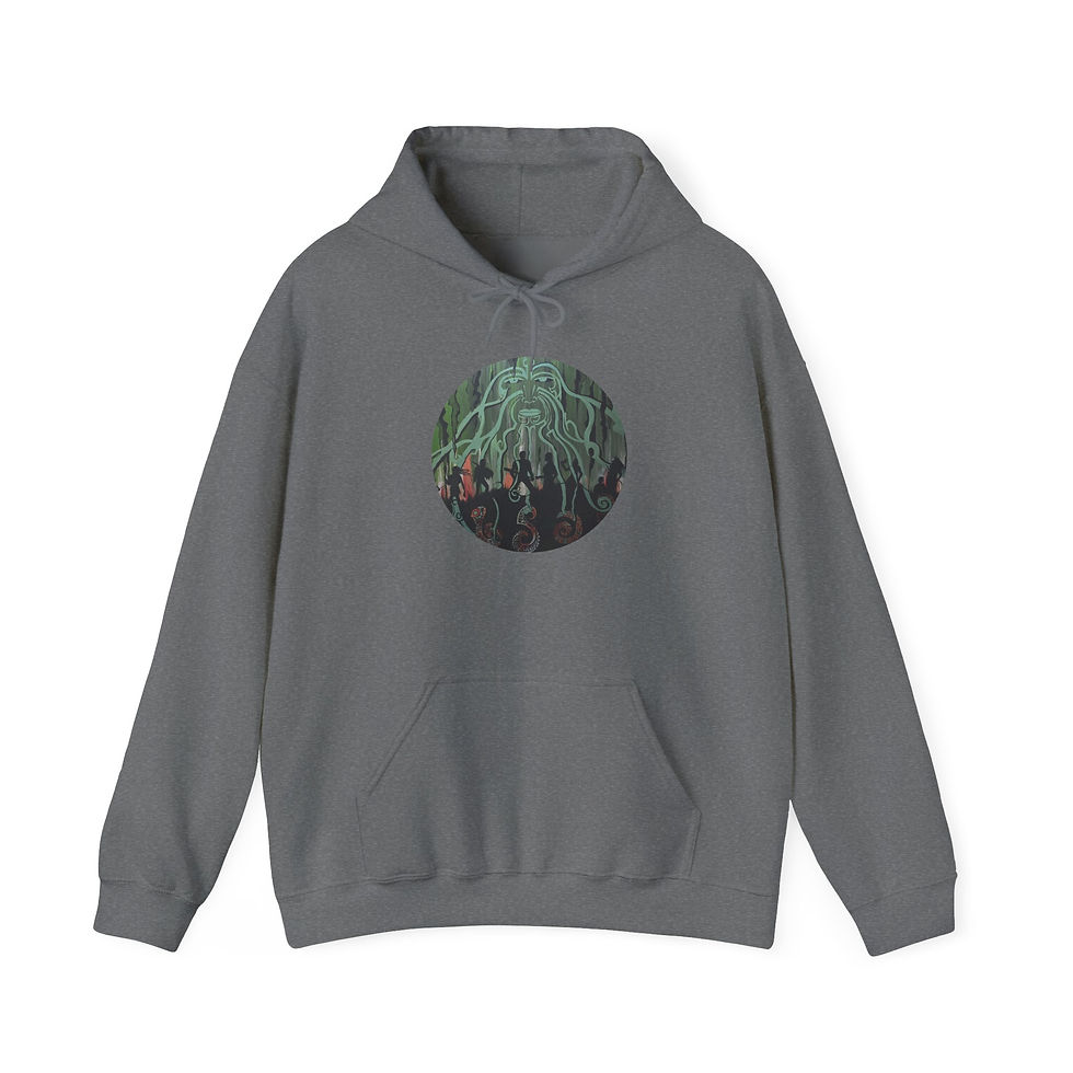 Thumbnail: Tuhoe Range - Tipuna Unisex Heavy Blend™ Hooded Sweatshirt