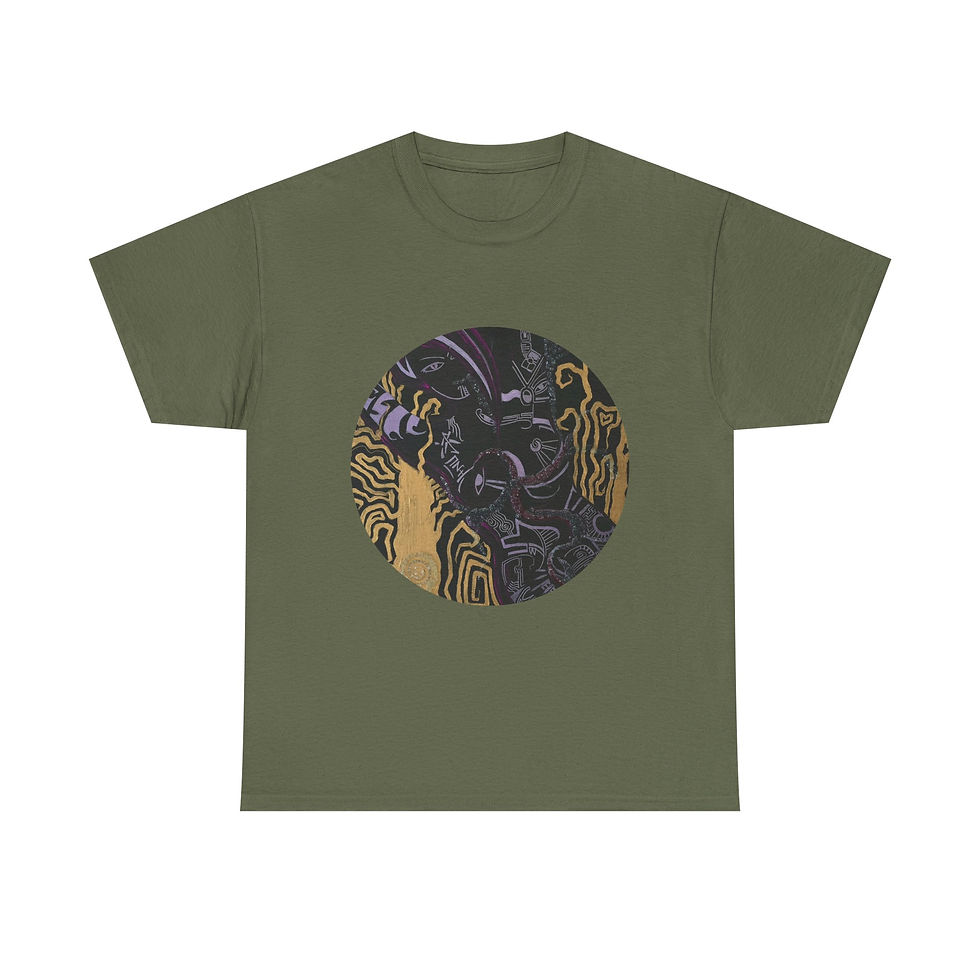 Thumbnail: KUNDALINI RANGE - ICEHOUSE Unisex Heavy Cotton Tee