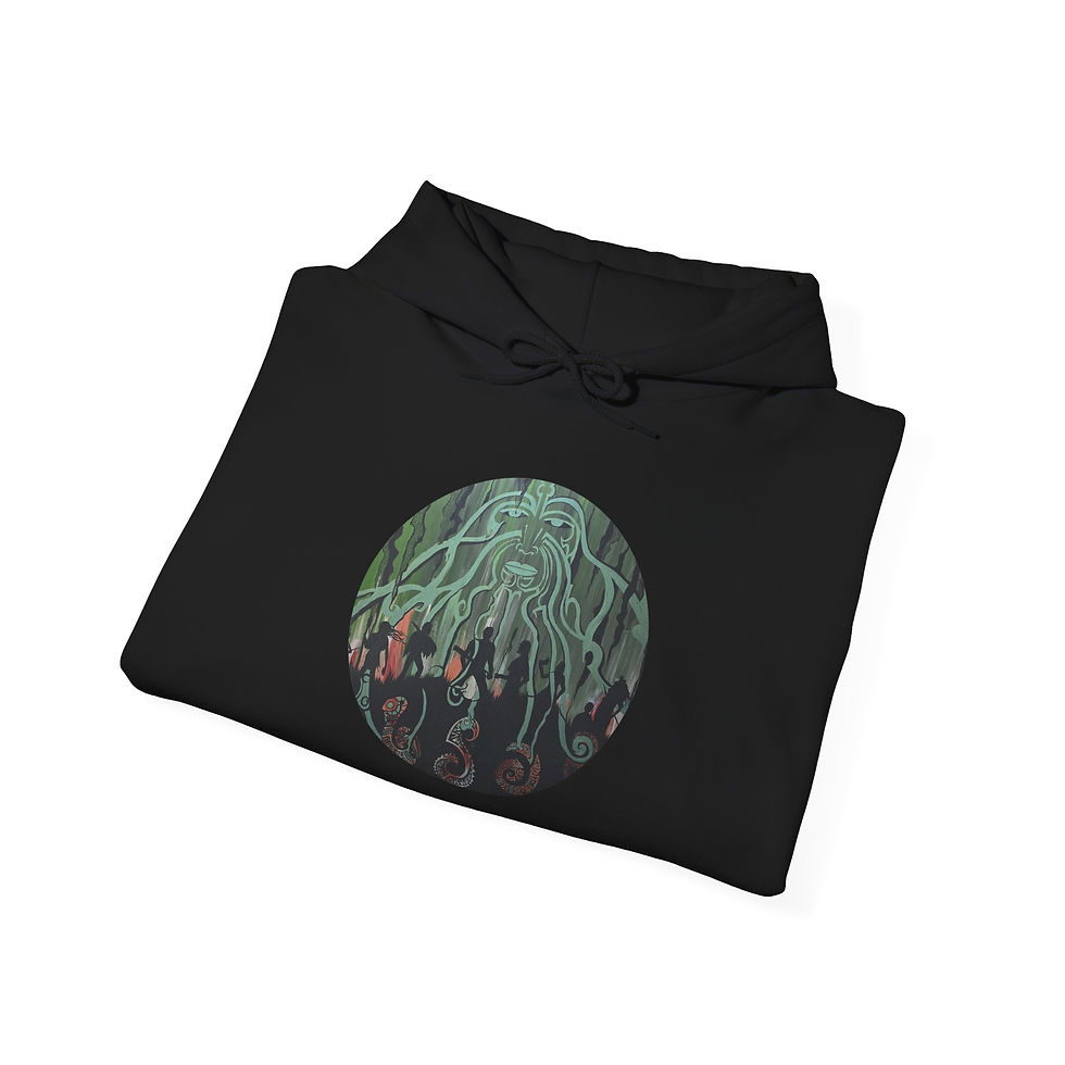 Thumbnail: Tuhoe Range - Tipuna Unisex Heavy Blend™ Hooded Sweatshirt