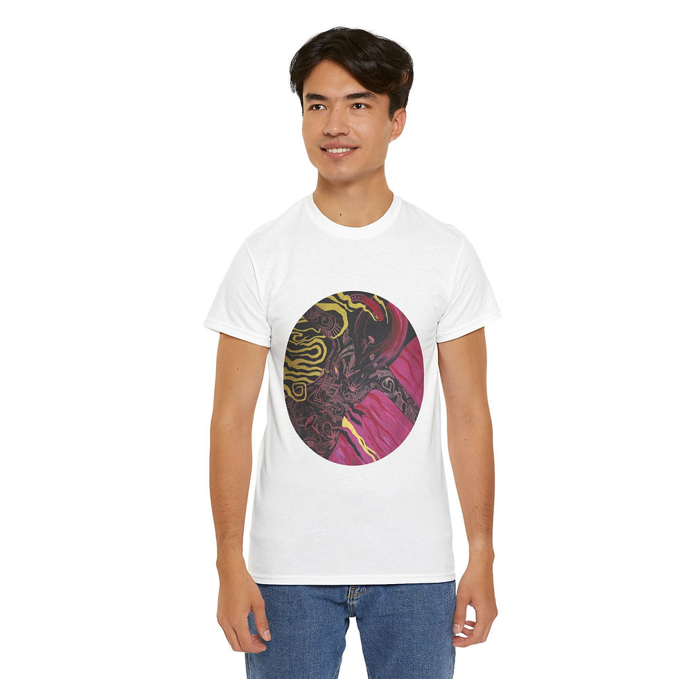 Thumbnail: KUNDALINI RANGE - BLOOD IN MY VEINS Unisex Heavy Cotton Tee