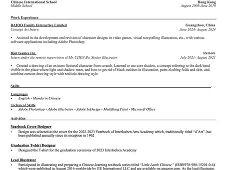 Resumé