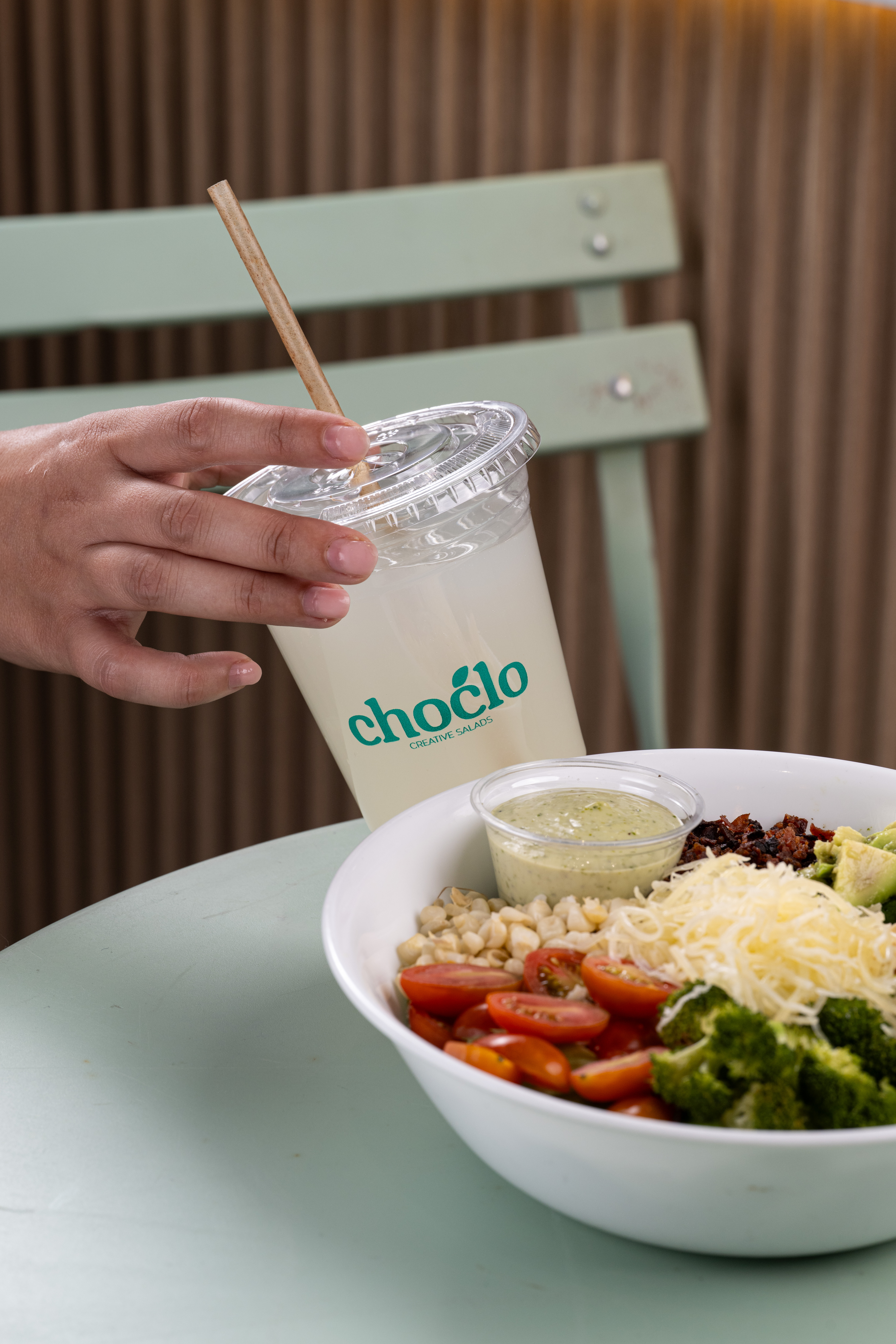 Arranged Food and Objects