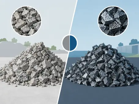 Crushed Concrete Versus Drainage Metal Compared