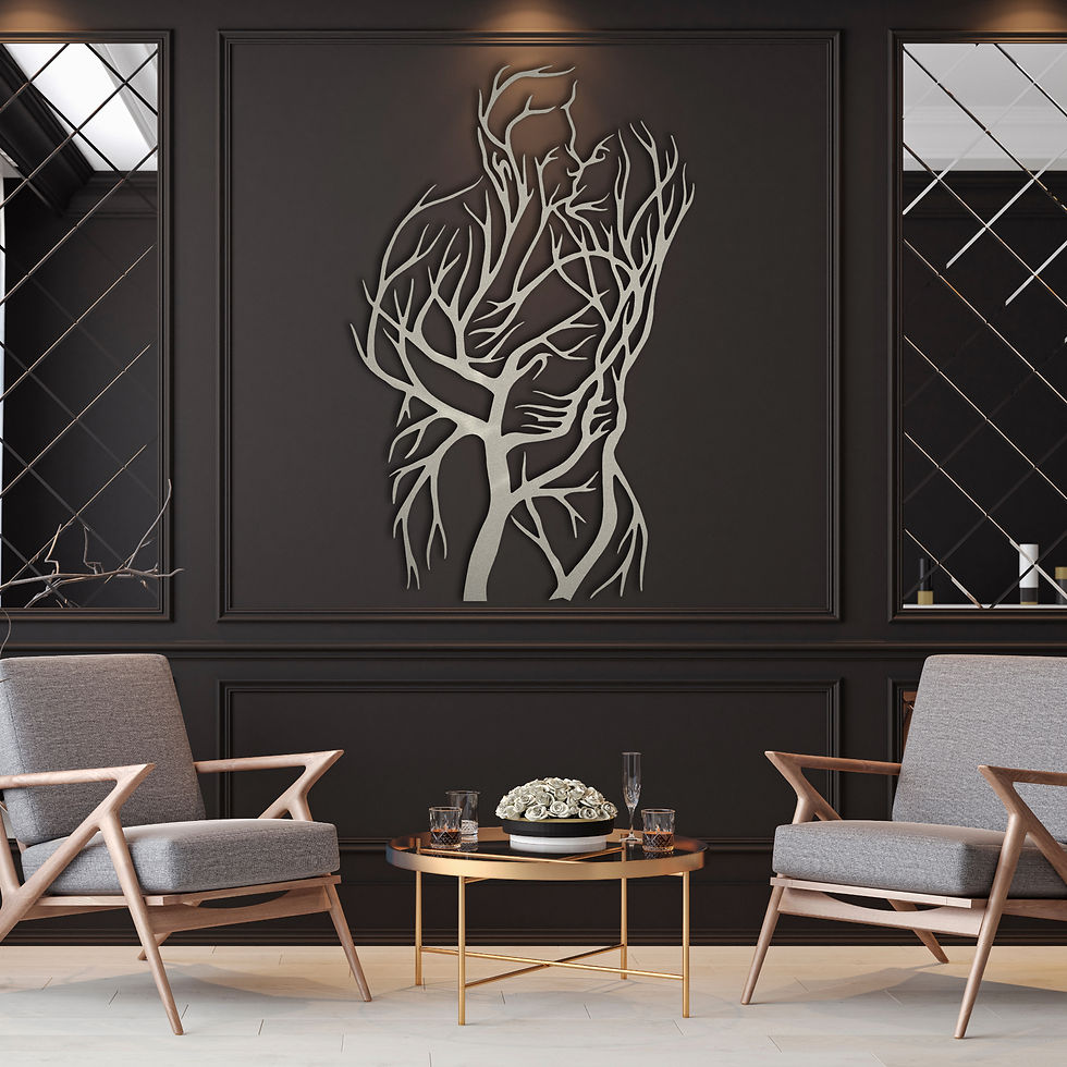 Thumbnail: Abstract Man Woman Decor